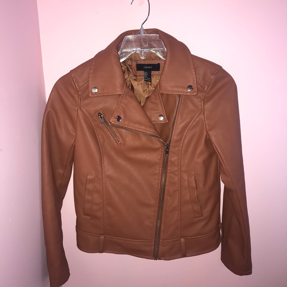 Leather jacket